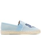 Kenzo Logo Tiger Espadrilles - Blue