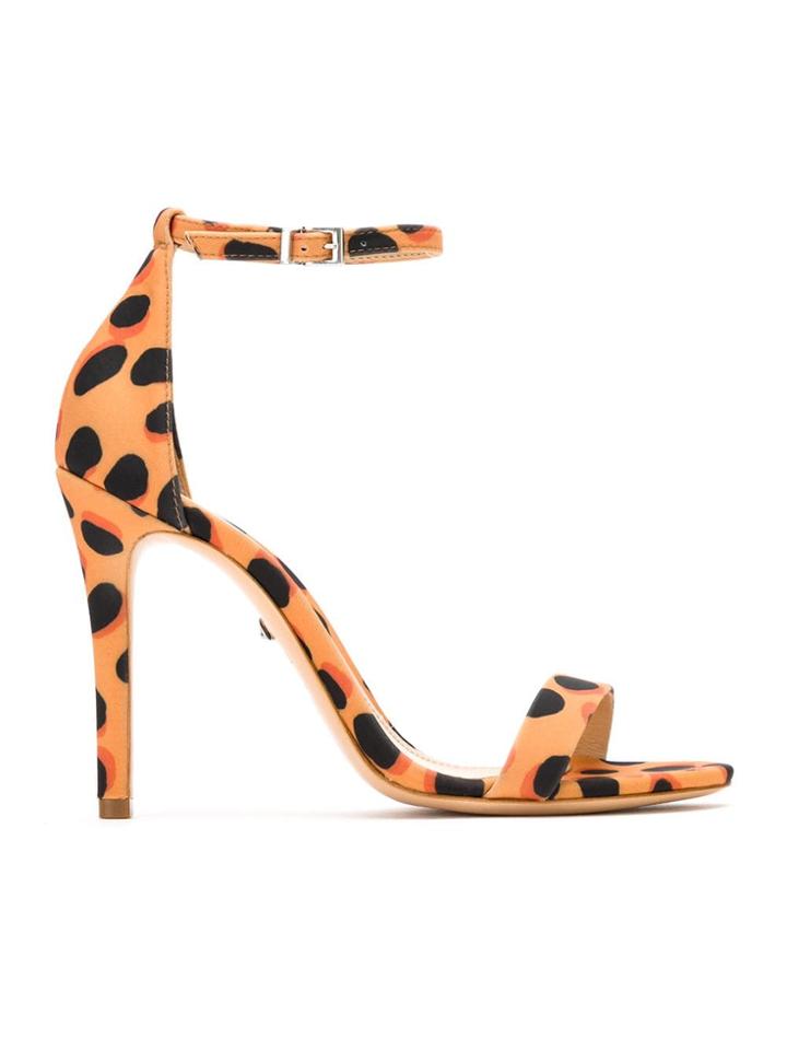 Schutz Schutz S0138702680685 Yellow-black-orange Leather/fur/exotic