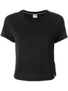 Puma Cropped Logo T-shirt - Black