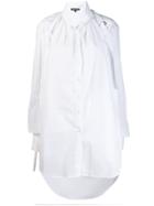 Ann Demeulemeester Oversized Harness Shirt - White