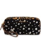 Miu Miu Faille Patchwork Case - Black