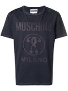 Moschino Regular Logo T-shirt - Black