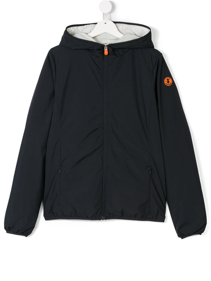 Save The Duck Kids Reversible Padded Jacket - Blue