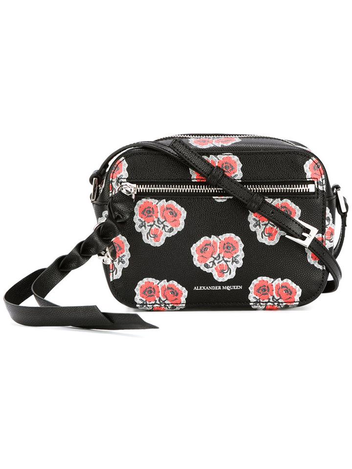 Alexander Mcqueen - Skull Camera Crossbody Bag - Women - Calf Leather - One Size, Women's, Black, Calf Leather