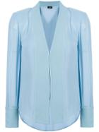 Elisabetta Franchi V-neck Shirt - Blue