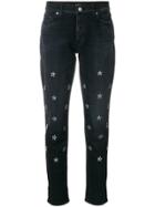 Hudson Star Embellished Jeans - Black