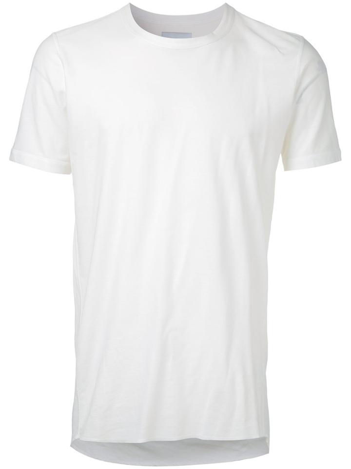 Factotum Plain T-shirt, Men's, Size: 46, White, Cotton/rayon