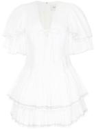 Aje Bennett Mini Dress - White
