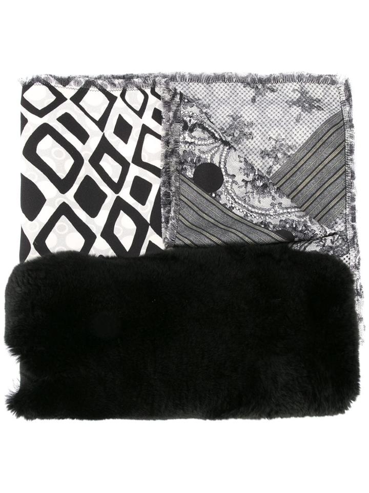 Pierre-louis Mascia Printed Elongated Wide Scarf - Multicolour