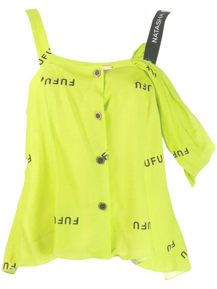 Natasha Zinko Button-down Top - Yellow