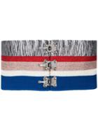 Missoni Striped Waist Belt - Blue