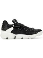 Philipp Plein Contrast Low-top Sneakers - Black