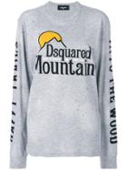 Dsquared2 Logo Print Top - Grey