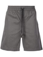 Odin Drawstring Waist Shorts - Grey