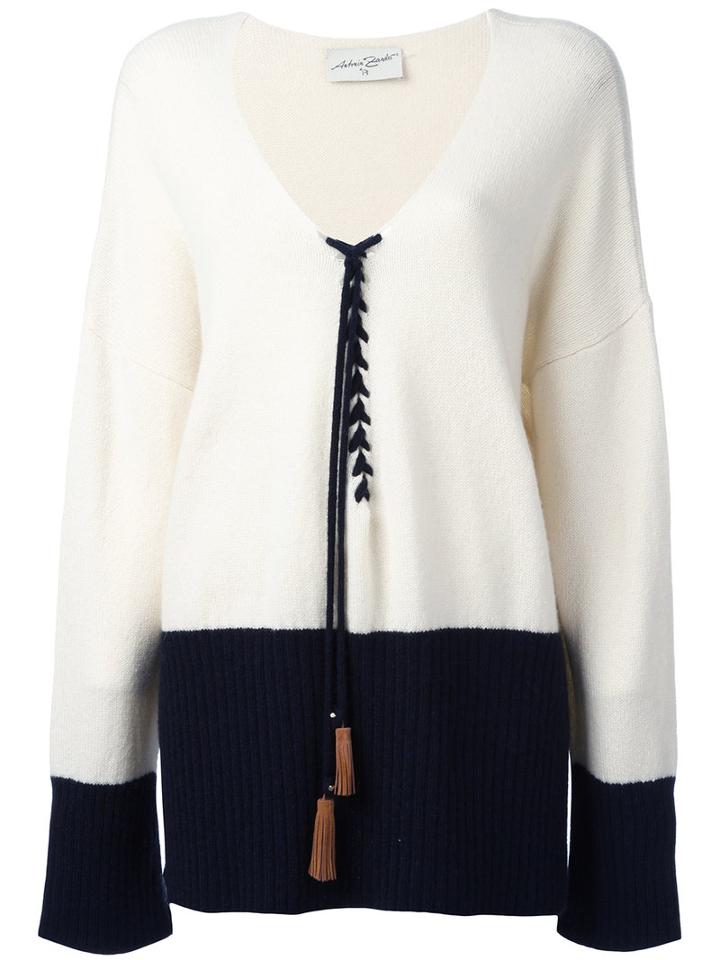 Antonia Zander - Emily Estate Jumper - Women - Cashmere - L, Women's, Nude/neutrals, Cashmere