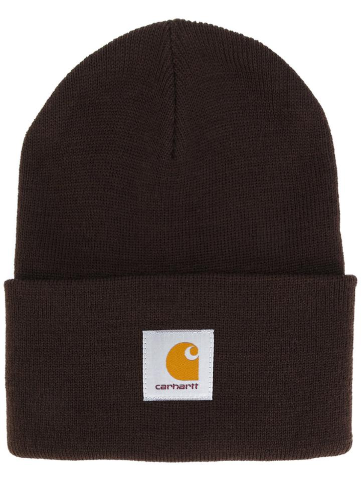 Carhartt Branded Beanie - Brown