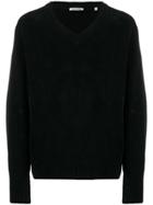 Our Legacy Slouchy V-neck Sweater - Black