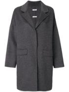 P.a.r.o.s.h. Oversized Single Breasted Coat - Grey