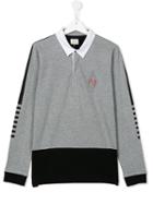 Armani Junior Pointed Collar Sweatshirt, Boy's, Size: 16 Yrs, Grey