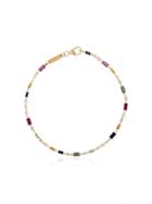 Suzanne Kalan 18k Gold Multicoloured Diamond And Sapphire Rainbow