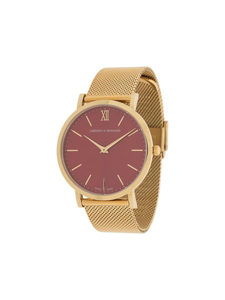 Larsson & Jennings Lugano Solaris 40mm Watch - Red