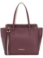 Salvatore Ferragamo Large Tote Bag - Pink & Purple