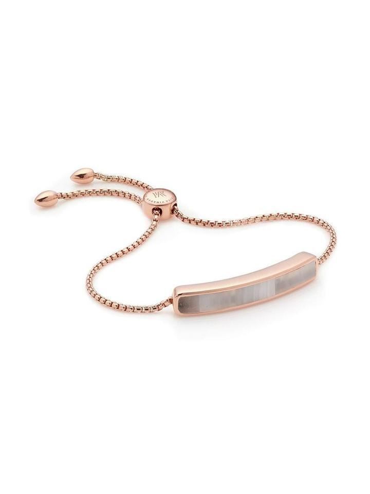 Monica Vinader Baja Grey Agate Bracelet