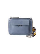 Marni - Chain Shoulder Strap Cross Body Bag - Women - Calf Leather - One Size, Blue, Calf Leather