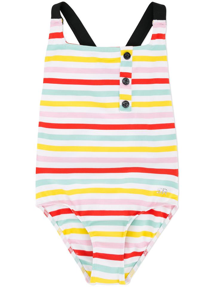 Rykiel Enfant - Striped Swimsuit - Kids - Polyamide/spandex/elastane - 10 Yrs