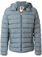 Colmar Padded Logo Plaque Jacket - Grey