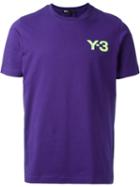 Y-3 'collegiate' T-shirt, Men's, Size: Medium, Pink/purple, Cotton