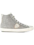 Philippe Model Lens Sneakers - Metallic