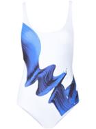 Onia 'kelly' Swimsuit, Women's, Size: Large, White, Nylon/spandex/elastane