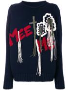 Wunderkind Embroidered Jumper - Blue