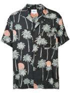 Wesc - Nevin Hawaii Shirt - Men - Viscose - Xl, Black, Viscose