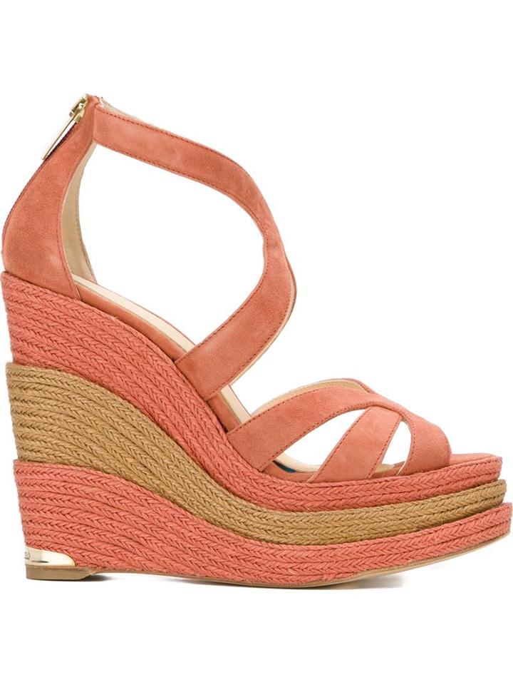Paloma Barceló Bicolour Wedge Sandals