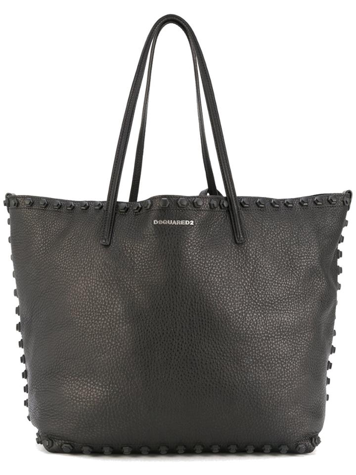 Dsquared2 Stud-trimmed Tote Bag - Black