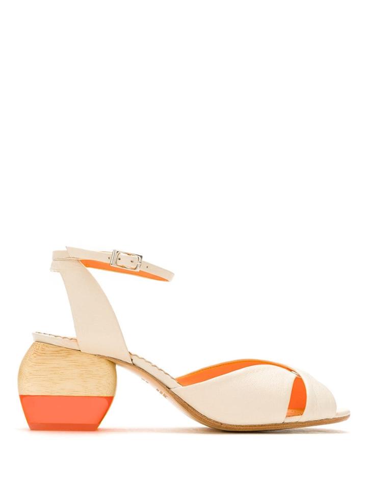 Sarah Chofakian Nanda Leather Sandals - Cabraegoaveia