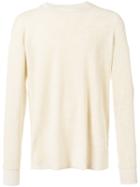 Our Legacy - Round Neck Jumper - Men - Cotton - Xl, Nude/neutrals, Cotton