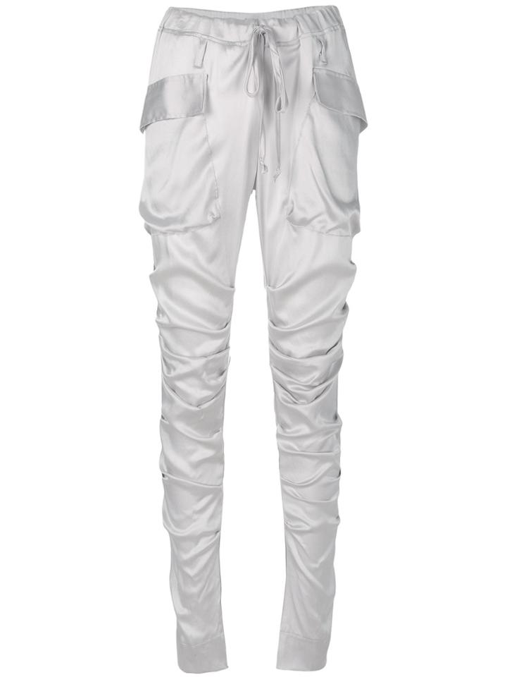Lost & Found Ria Dunn Drawstring Trousers - Grey
