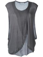 Iro 'dalila' Tank, Women's, Size: Medium, Grey, Polyurethane/lyocell