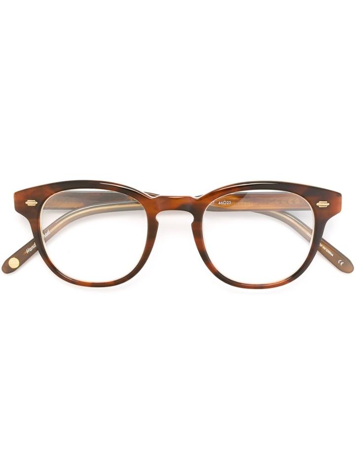 Garrett Leight 'warren' Optical Glasses - Brown