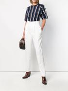 Isabel Marant Slim Tailored Trousers - White