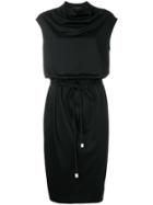 Marc Jacobs Tie Waist Dress - Black
