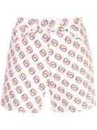 Gucci Printed Jersey Shorts - White