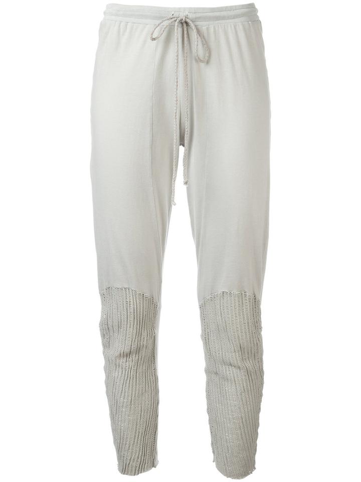 Lost & Found Rooms Cropped Leggings, Women's, Size: Xs, Grey, Cotton