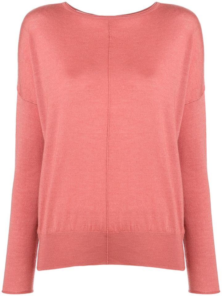 Forte Forte Open Back Jumper - Pink