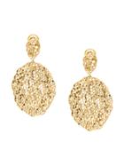 Aurelie Bidermann 18kt Gold Lace Earrings - Metallic