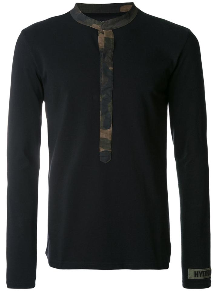 Saint Laurent Arm Patch Pullover - Black