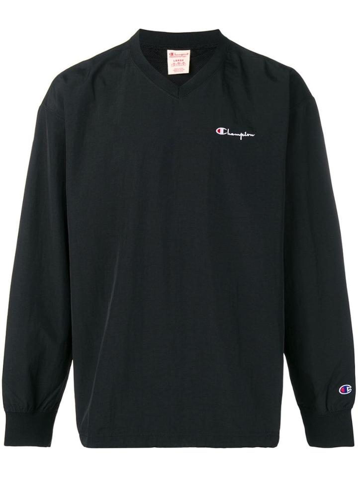 Champion V-neck Sweatshirt - Black